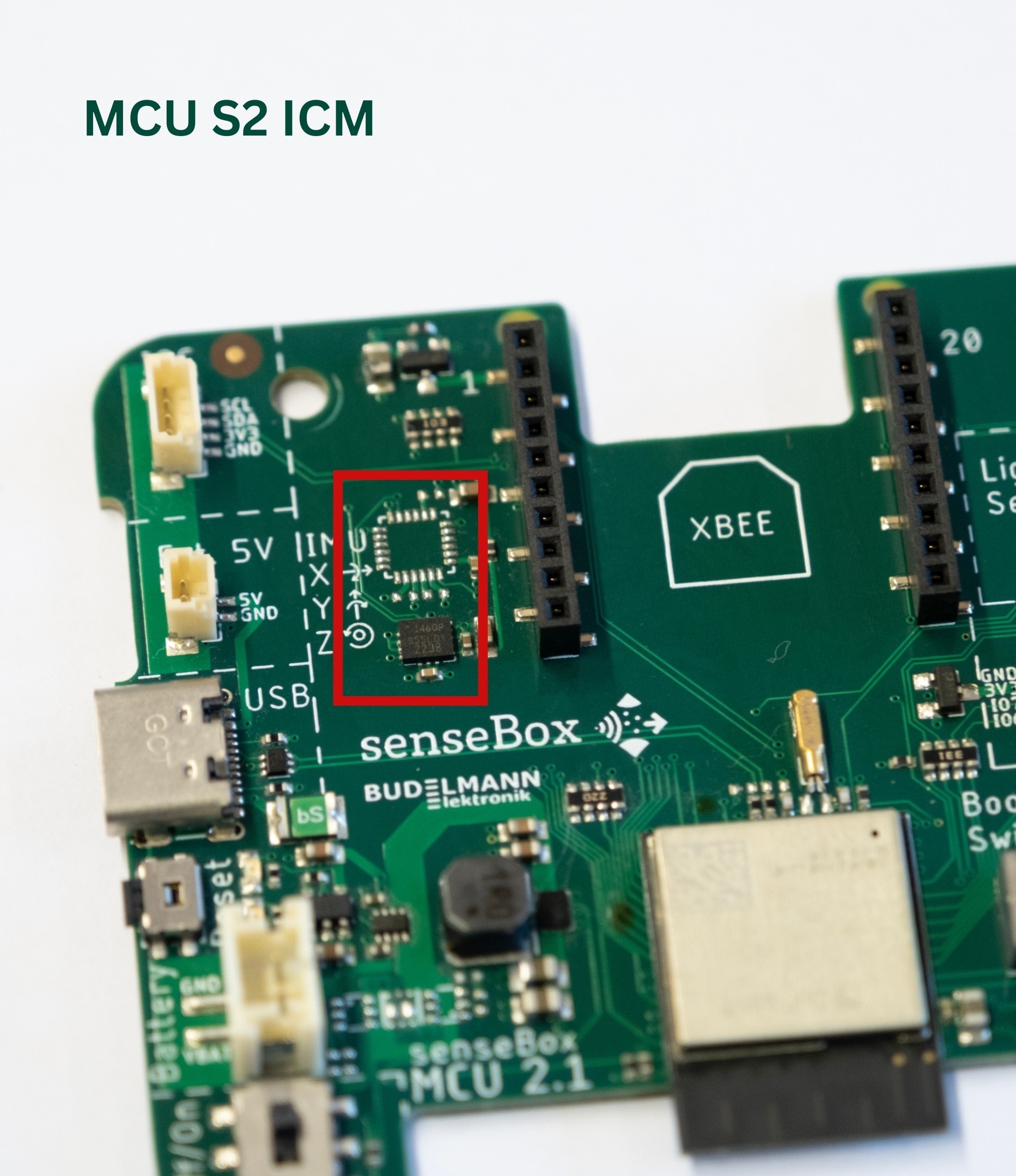 MCU S2 mit verbautem ICM-42670P